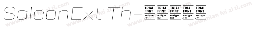 SaloonExt Th字体转换